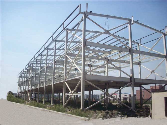 河北区网架加工之眼跳岩对管桁架的影响